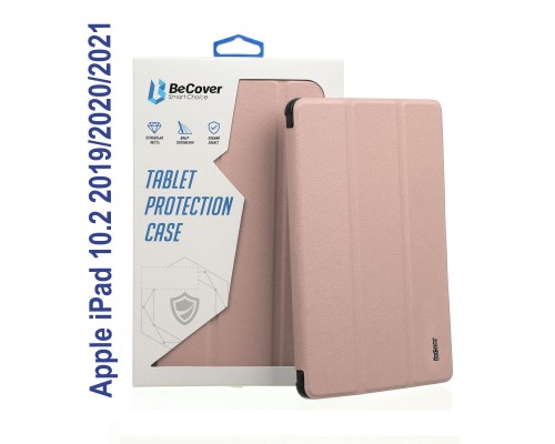 Чохол до планшета BeCover Soft Edge Pencil mount Apple iPad 10.2 2019/2020/2021 Pink (706815)