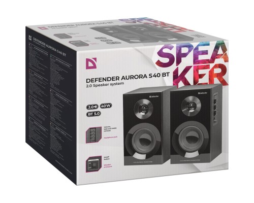 Акустична система Defender Aurora S40 Bluetooth Black (65240) 