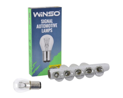 Автолампа WINSO P21/5W 21/5W BAY15d (725130)