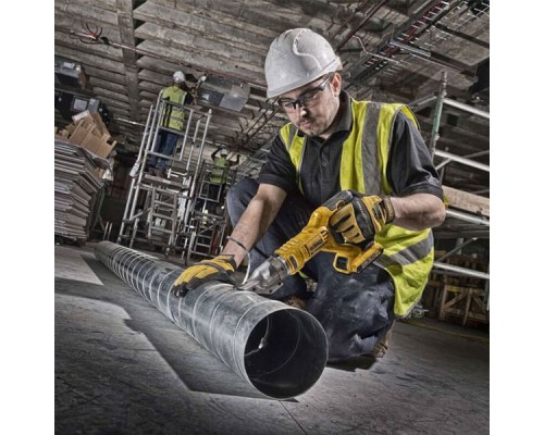 Ножиці по металу електричні DeWALT 18В XR Li-Ion, різ до 1.2 мм (без АКБ та ЗП) (DCS491N)