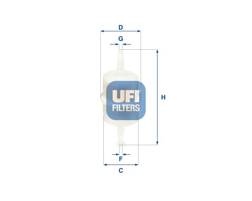 Фільтр паливний UFI 31.012.00