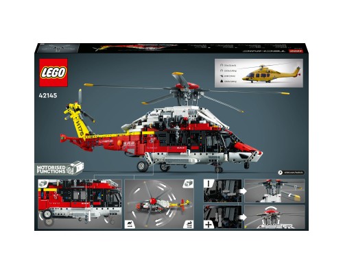 Конструктор LEGO Technic Рятувальний гелікоптер Airbus H175 2001 деталь (42145)