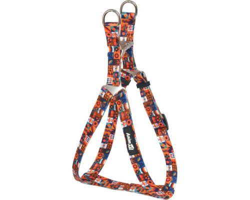Шлея для собак AnimAll HL-H-T001A S-2 1.5x33-50 см (помаранчева) (2000981199289)