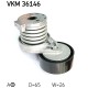Ролик натягувача ременя SKF VKM 36146