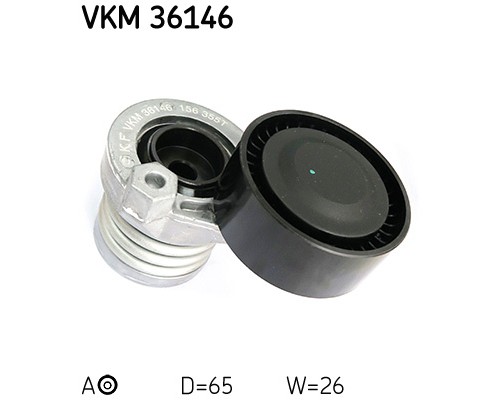 Ролик натягувача ременя SKF VKM 36146