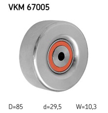 Ролик натягувача ременя SKF VKM 67005