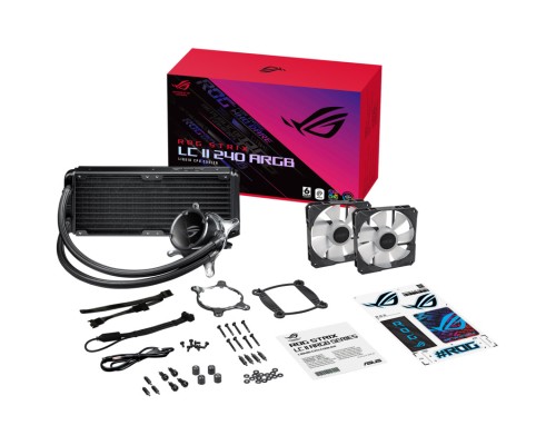 Система рідинного охолодження ASUS ROG-STRIX-LC-II-240 ARGB (90RC00E1-M0UAY0)