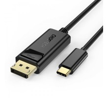 Кабель мультимедійний USB-C to DisplayPort 1.8m 4K 60Hz Choetech (XCP-1801BK)