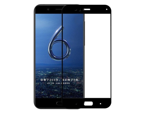 Скло захисне PowerPlant Full screen Xiaomi Mi 6, Black (GL605996)