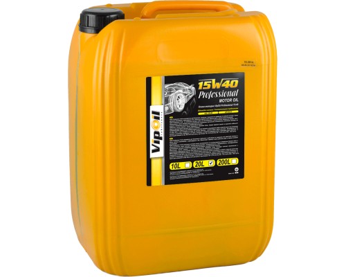 Моторна олива VIPOIL Professional 15W-40 SG/CD, 20л (0162846)