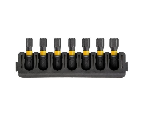 Набір біт DeWALT в касеті Tough Case, FlexTorq, L=25 мм, H3, H4-3 шт, H5-2 шт, H6 (DT70806)