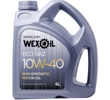 Моторна олива WEXOIL Eco gaz 10w40 4л (WEXOIL_62583)
