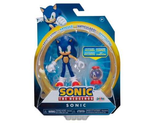 Фігурка Sonic the Hedgehog з артикуляцією - Модерн Сонік 10 см (41678i-GEN)
