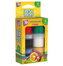 Гуашеві фарби Cool For School у блістері 6 кольорів 10 мл (CF60165)