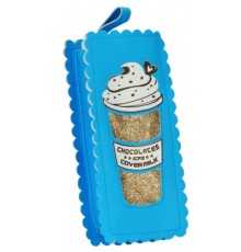 Пенал Cool For School 1 відділення Блакитний (J-2609-blue)