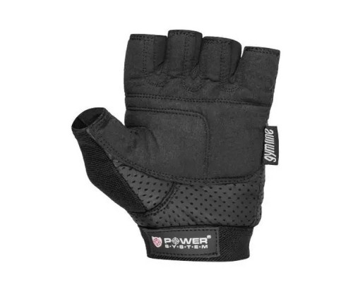 Рукавички для фітнесу Power System Power Plus PS-2500 Black/Red M (PS-2500_M_Black-red)