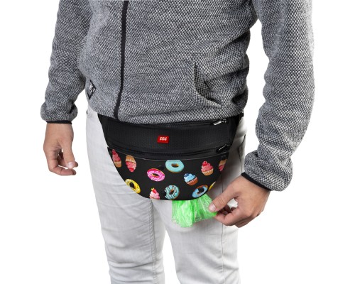 Поясна сумка-бананка для собак WAUDOG Textile 