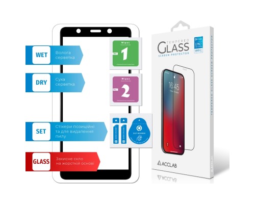Скло захисне ACCLAB Full Glue Tecno Pop 3 (1283126518362)