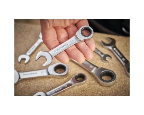 Ключ Stanley гайковий комбінований, 17мм, з храповим механізмом. (FMMT13113-0)