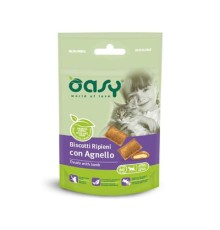 Ласощі для котів OASY TREATS з ягням 60 г (8053017346328)