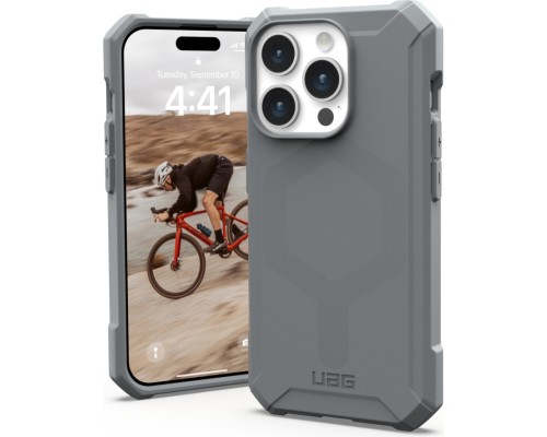 Чохол до мобільного телефона UAG Apple iPhone 15 Pro Essential Armor Magsafe, Silver (114276113333)