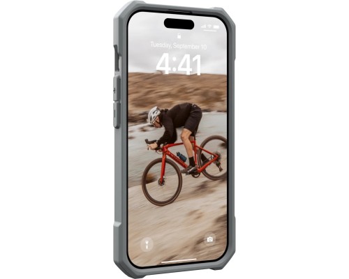 Чохол до мобільного телефона UAG Apple iPhone 15 Pro Essential Armor Magsafe, Silver (114276113333)
