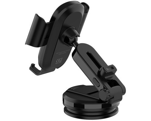 Універсальний автотримач ColorWay Dashboard Car Wireless Charger 15W Black (CW-CHAW037Q-BK)