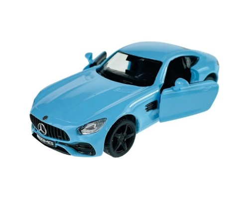 Машина Uni-Fortune Mersedes Benz AMG GT S 2018 блакитна (554988M(C)) Машина Uni-Fortune Mersedes Benz AMG GT S 2018 блакитна (554988M(C))