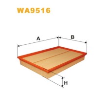 Повітряний фільтр для автомобіля Wixfiltron WA9516