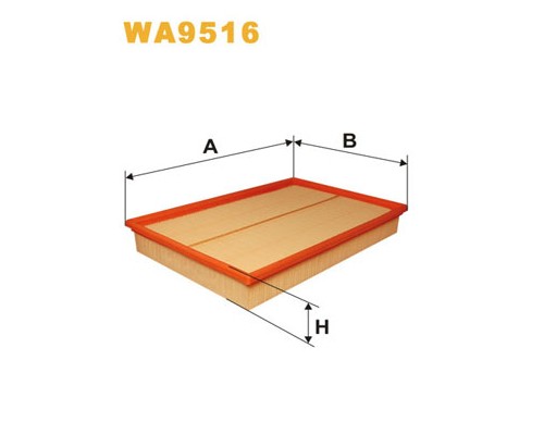 Повітряний фільтр для автомобіля Wixfiltron WA9516