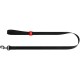 Повідок для собак WAUDOG Waterproof S Ш 15 мм Д 183 см чорний (27351)