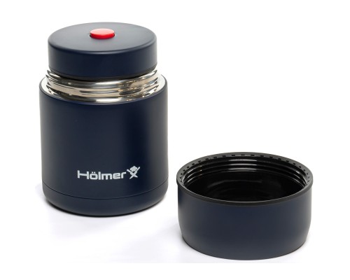 Термос Hölmer Break Time Харчовий 750 мл Темно-синій (TF-00750-DB Break Time)