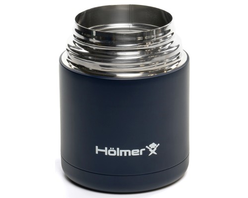 Термос Hölmer Break Time Харчовий 750 мл Темно-синій (TF-00750-DB Break Time)