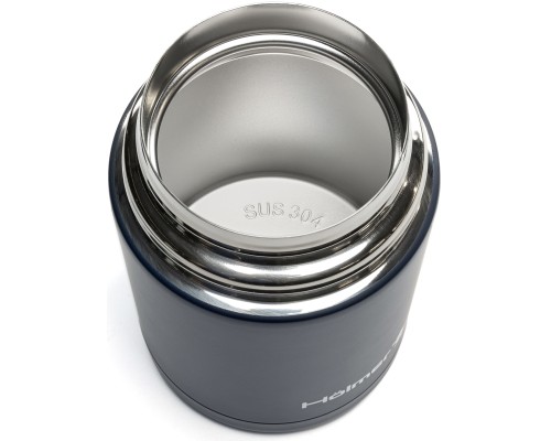 Термос Hölmer Break Time Харчовий 750 мл Темно-синій (TF-00750-DB Break Time)