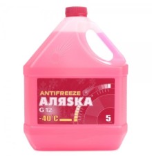 Антифриз Аляsка -40 G12 червоний 5л (5527)