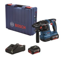 Перфоратор Bosch GBH 185-LI, 18В, SDS-Plus, 1.9Дж, безщітковий, 2х4.0Ah (0.611.924.021)