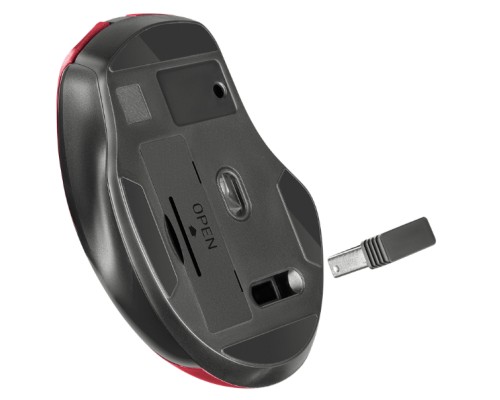 Мишка Defender Prime MB-053 Silent Wireless Red (52052)