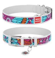 Нашийник для тварин WAUDOG Design з QR паспортом 