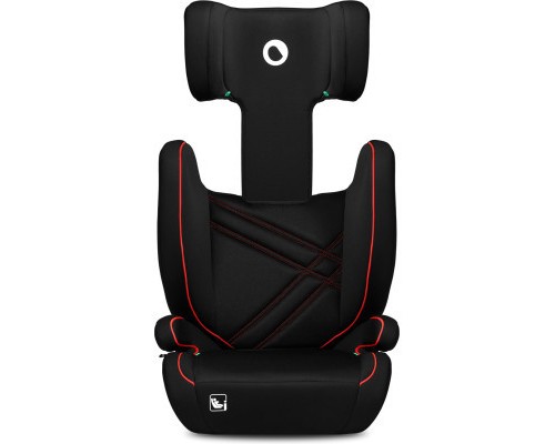 Автокрісло Lionelo Hugo I-Size Sporty Black чорне з червоним (LO-HUGO I-SIZE SPORTY BLACK)
