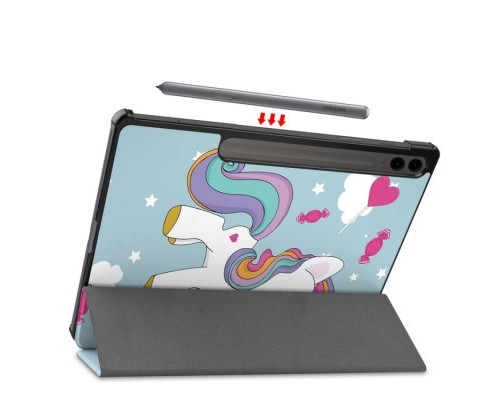 Чохол до планшета BeCover Smart Case Samsung Tab S9 Plus (SM-X810/SM-X816)/S9 FE Plus (SM-X610/SM-X616) 12.4