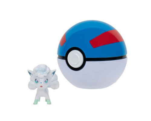 Ігровий набір Pokemon W14 - Алола Вульпікс в покеболі (PKW3135)