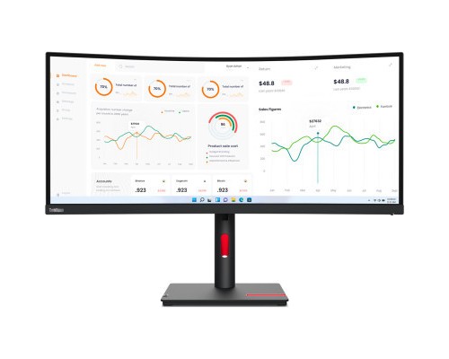 Монітор Lenovo T34w-30 (63D4GAT1UA)