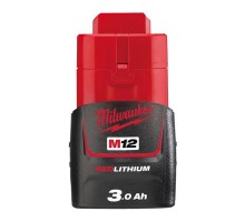 Акумулятор до електроінструменту Milwaukee Li-Ion, M12 B3, 3Ah (4932451388)
