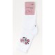 Шкарпетки дитячі BNM з квіточками (M0C0102-0812-7G-white)