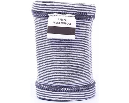 Фіксатор кисті LiveUp Wrist Support LS5672-SM сірий, білий S/M (6951376182286)