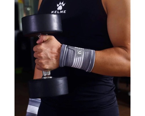 Фіксатор кисті LiveUp Wrist Support LS5672-SM сірий, білий S/M (6951376182286)