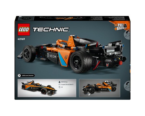 Конструктор LEGO Автомобіль для перегонів NEOM McLaren Formula E 452 деталі (42169)