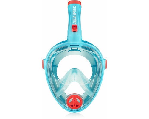 Маска для плавання Aqua Speed Spectra 2.0 7083 бірюзовий, червоний 248-02 L (5908217670830)