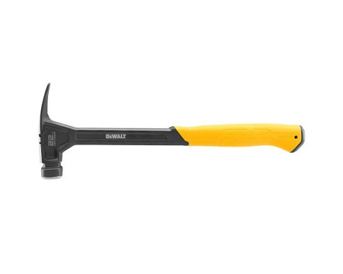 Молоток DeWALT RIP-CLAW, суцільнометалевий, 624 г, з прямим цвяхом. (DWHT51006-0)