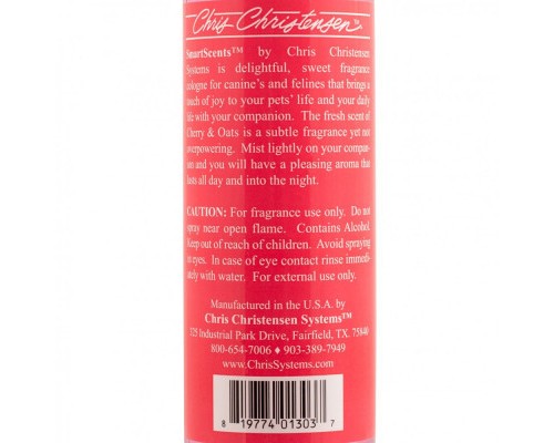Парфуми для тварин Chris Christensen Smart Scents Cherry & Oats 473 мл (819774013037) Парфуми для тварин Chris Christensen Smart Scents Cherry & Oats 473 мл (819774013037)